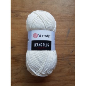 Yarn Art Jeans Plus, Biały